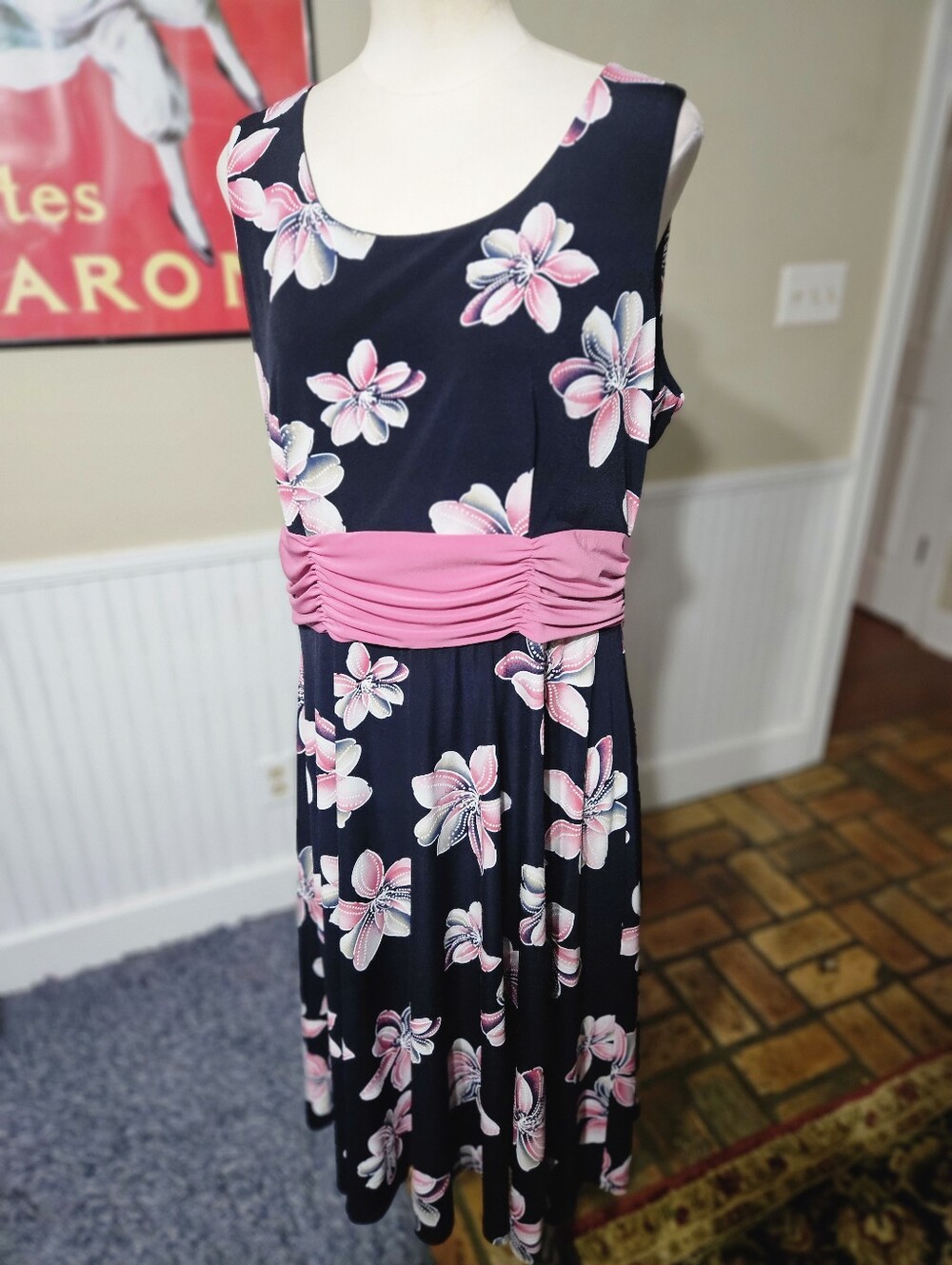 Perceptions Floral Dress XL